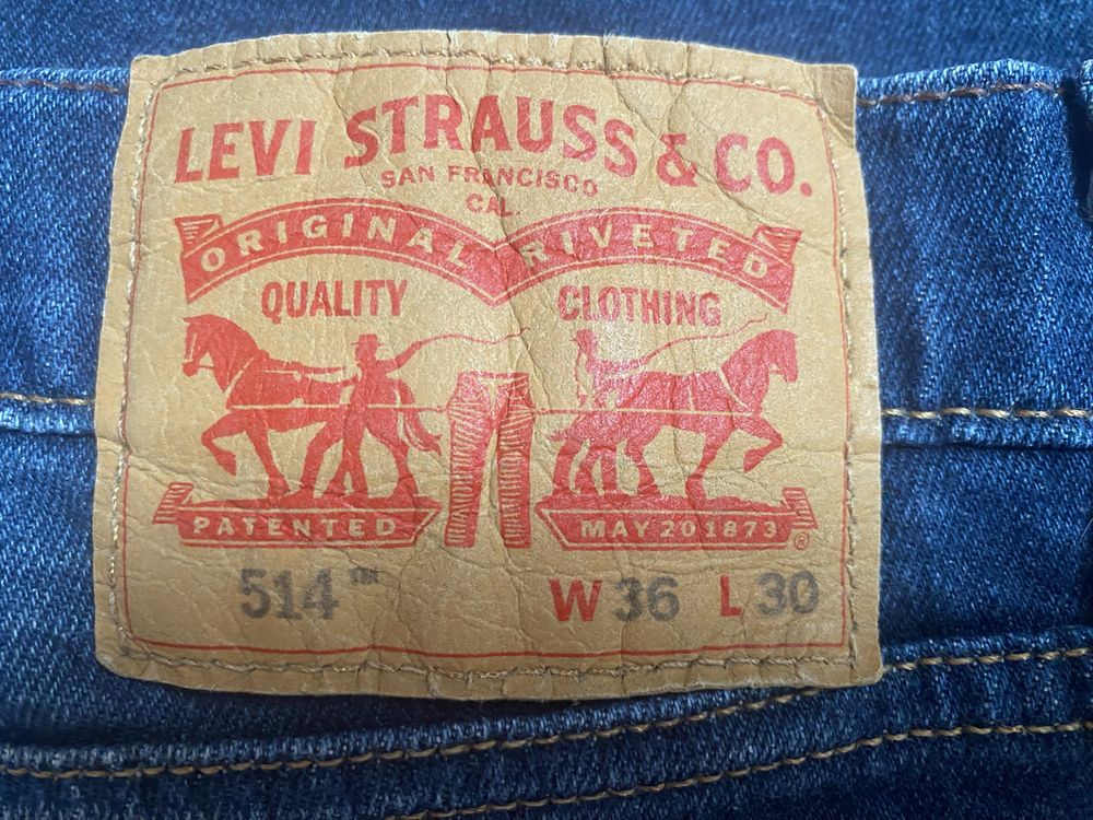 Levis 514 męskie jeansy W36 L30