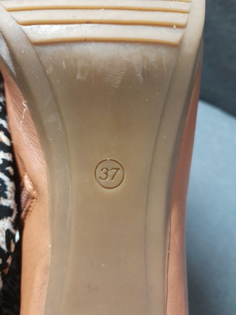 Buty zimowe skórzane Maciejka r 37