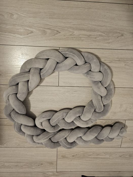 Warkocz ochronny do łóżeczka 200 cm długości