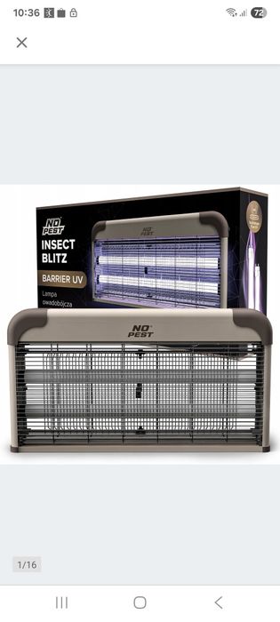 Lampa owadobójcza jak nowa .