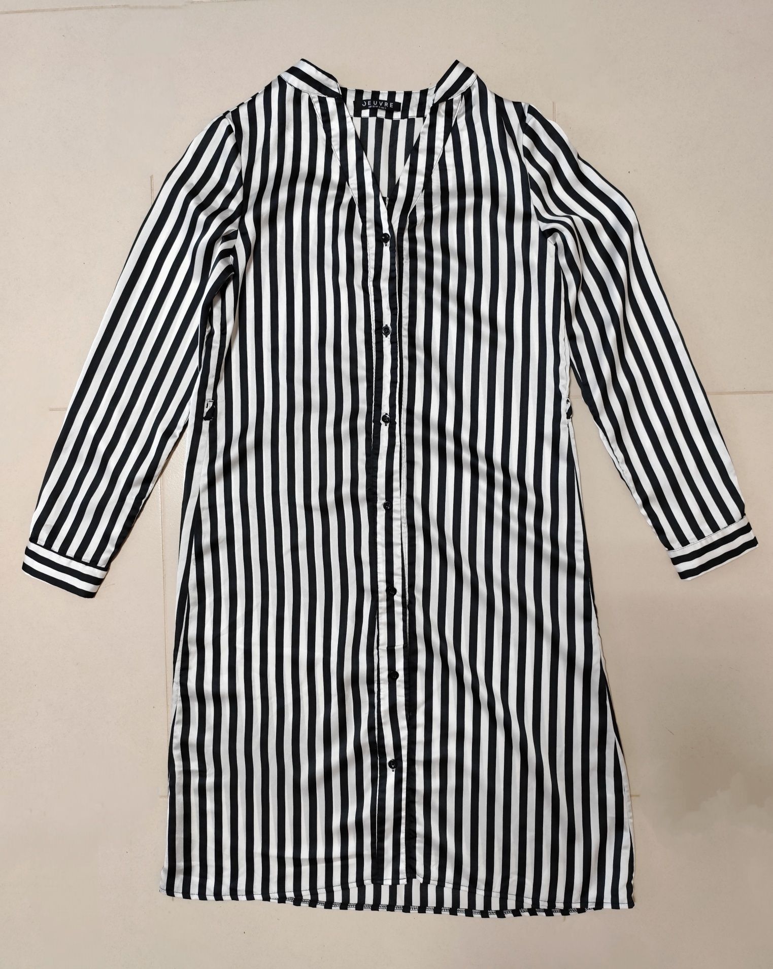 Vestido comprido às riscas - Jeuvre (Tam. S)