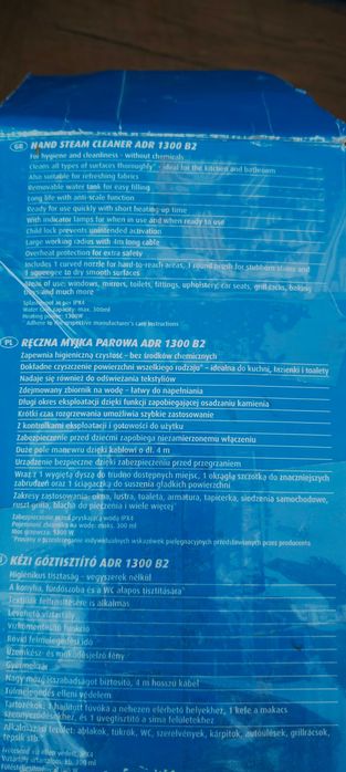 Ręczna myjka parowa