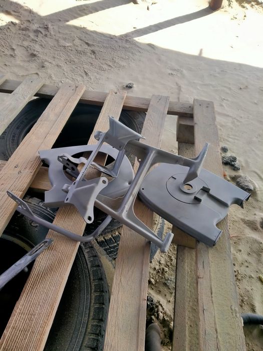 Пескоструй красный камень