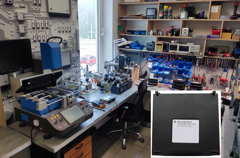 CPC 3 CPC3 CPC/FR MP4 Mercedes Benz Actros, Axor, Antos, Atego Naprawa