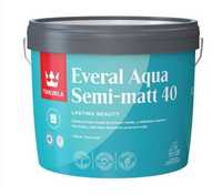 Farba do drewna i metalu Tikkurila Everal Aqua Semi Matt 2,7L nowa