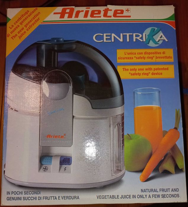 Соковыжималка центробежная ARIETE Centrika. Италия