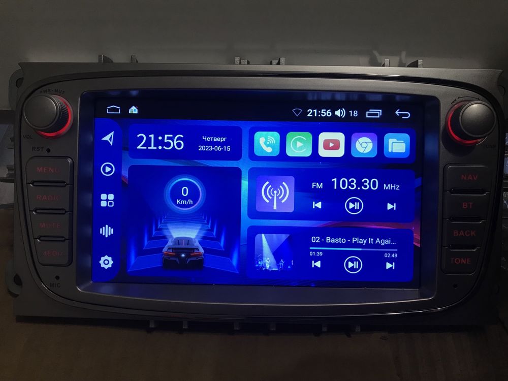 Android FORD Focus Mondeo Kuga C S Max 2/32гб Carplay IPS GPS Wifi BT