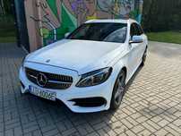 Mercedes-Benz Klasa C W205 2.2CDI AMG Automat! Kamery! BURMEISTER! Zadbany! Nowe_Opony!