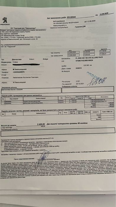 Peugeot 3008, 2021 рік