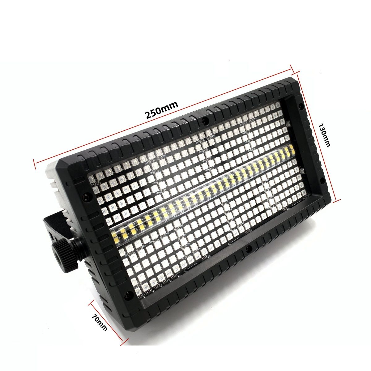 Stroboskop Mini 60W LED Strobe RGB 3w1 DMX