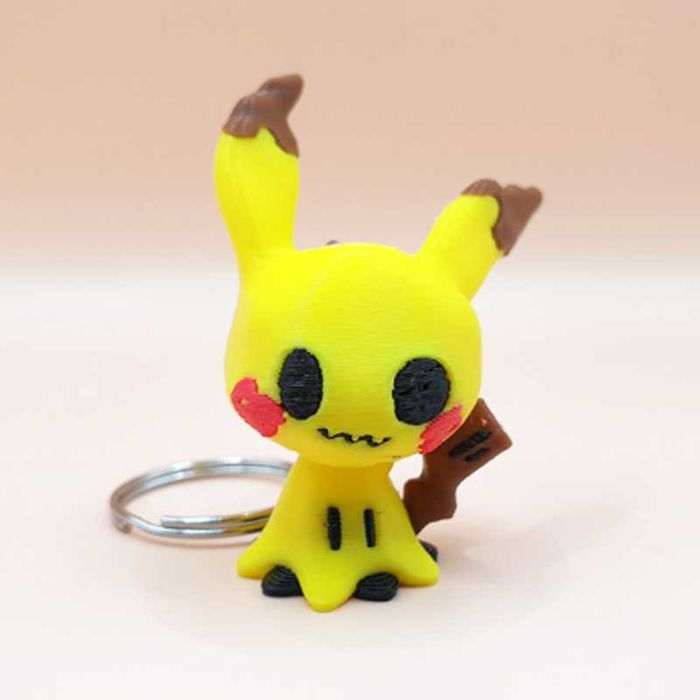 Chibi Mimikyu z druku 3D - brelok na prezent