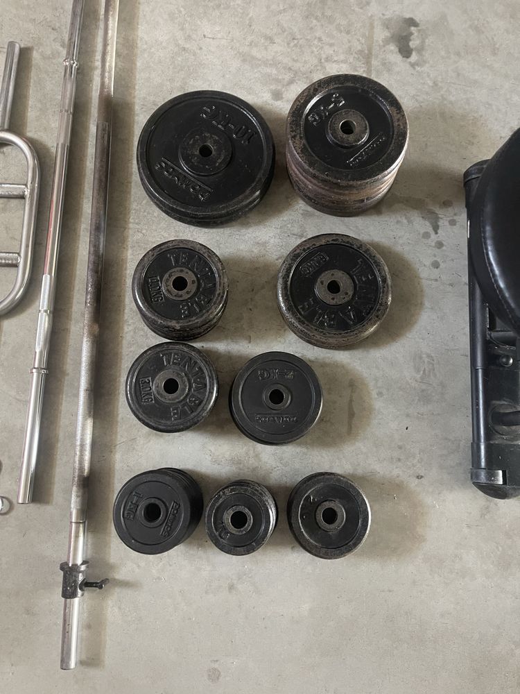 Material de musculação