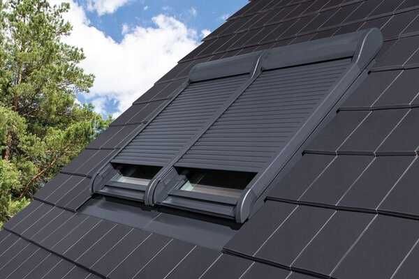 Roleta zewnętrzna FAKRO ARZ KOMFORT Z-WAVE 78x118/ 78x140 montaż 7022
