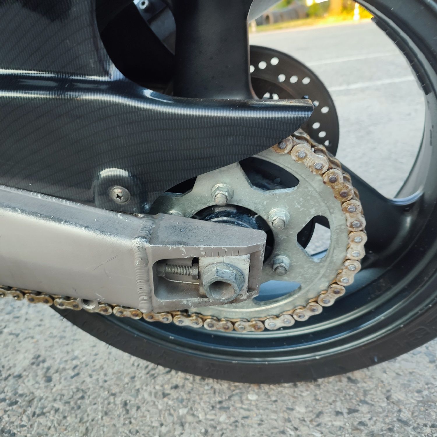 Kawasaki ZX 7r projekt