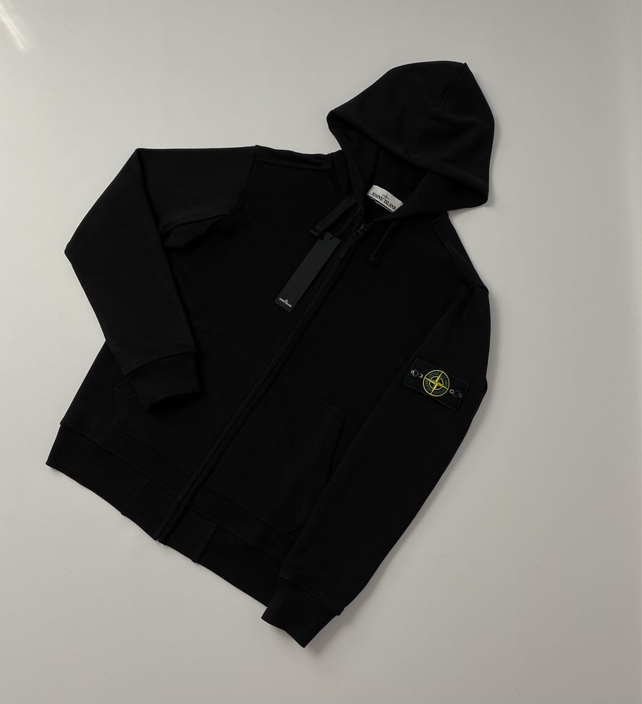 Зіп худі Stone Island | Кофта Стон Айленд | Стонік Чоловічий Синій