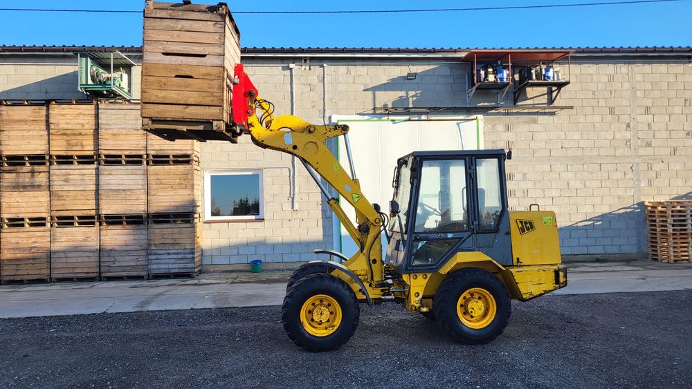 Ładowarka JCB 406 super stan widły + łyżka