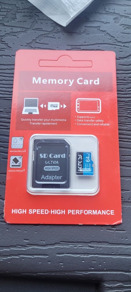 Sprzedam nową kartę pamięci 64 GB