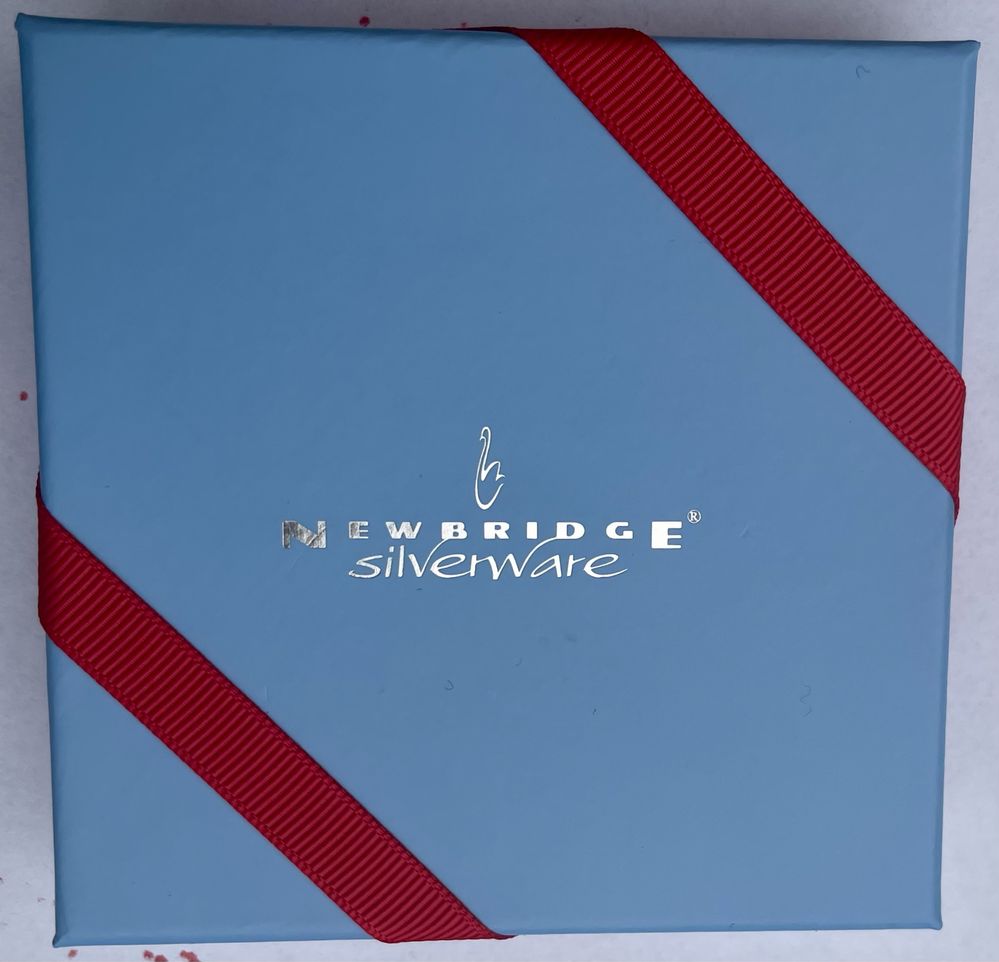 Newbridge Silverware  Zawieszka Dekoracja Świąteczna Choinkowa Srebro