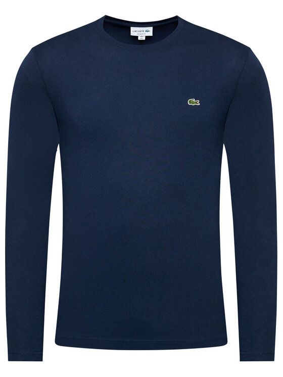 Koszulka z długim rękawem logo Lacoste L