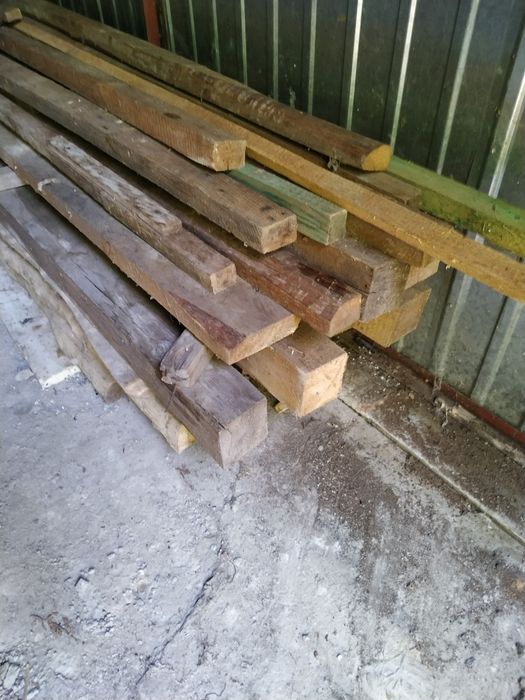 drewno deski kantówki foszty dębowe