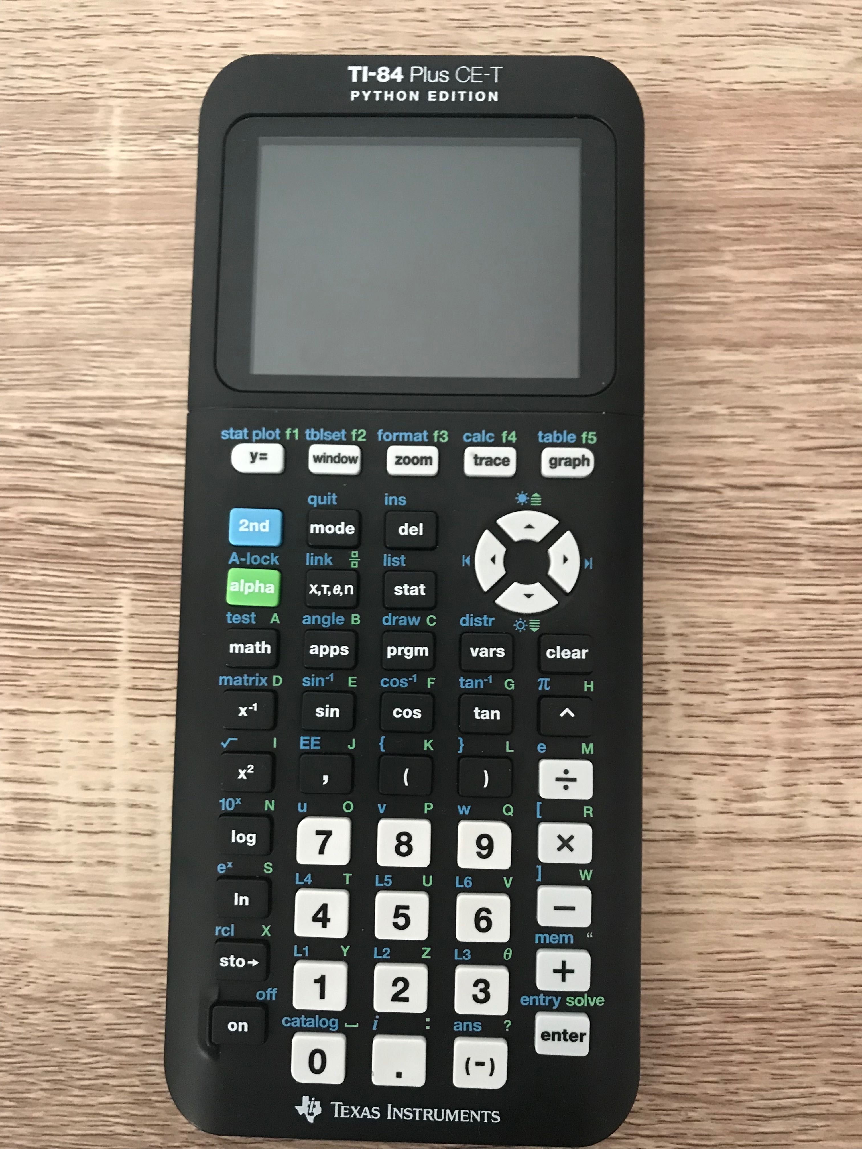 Calculadora Gráfica TI-84 Plus CE-T