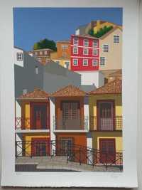 Serigrafia "Porto" de Pedro Buisel