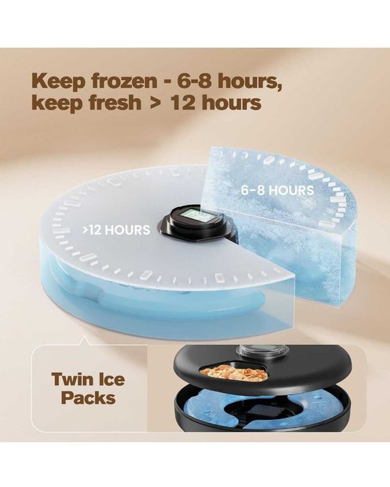 Dispensador de comida para gatos ou pequenos cães. Novo