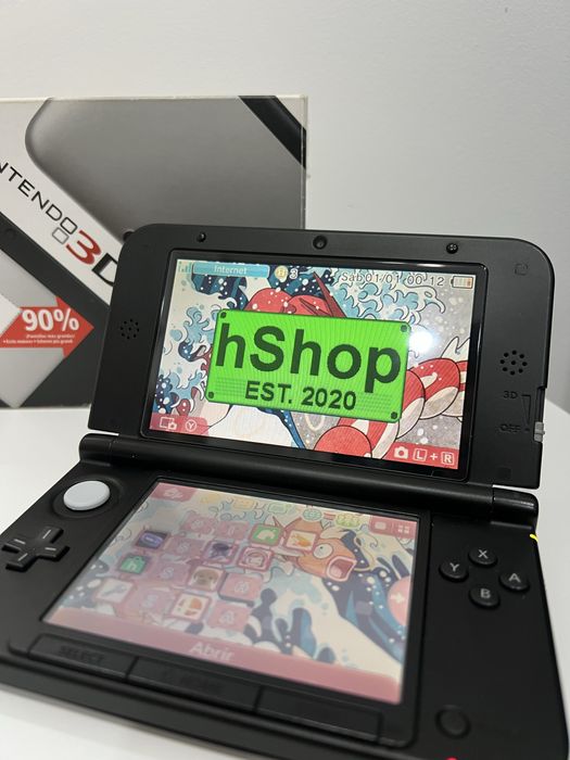 Nintendo 3ds XL desbloqueada