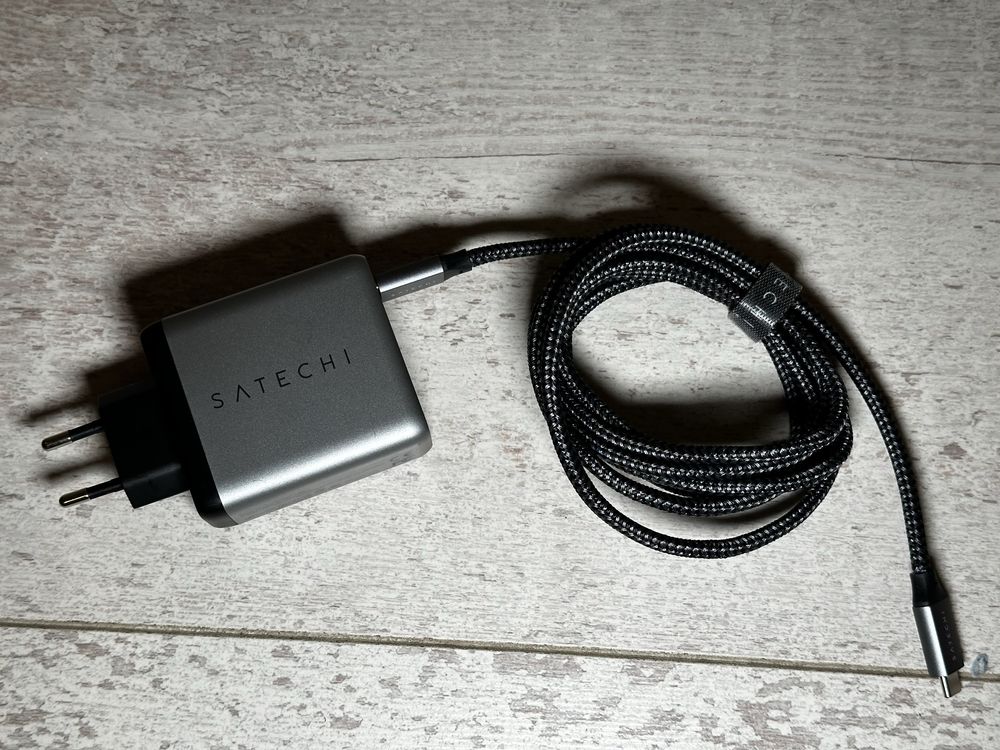 Ładowarka i kabel zasilający Satechi 100W USB-C