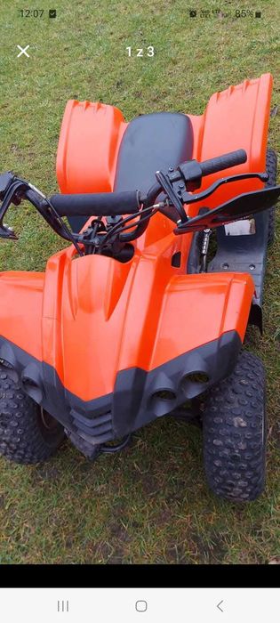 Quad sprawny 50cc