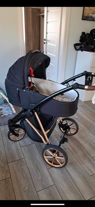 Wozek dzieciecy czarny