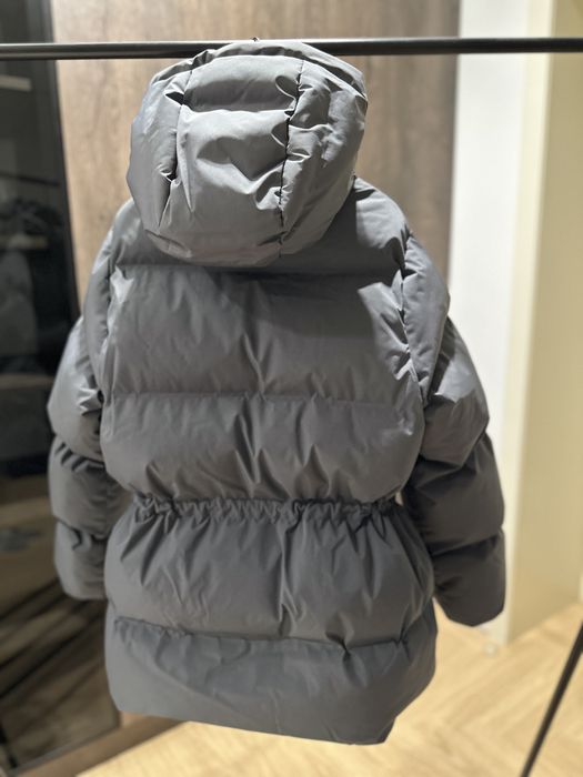 Пуфер пуховик вікдей weekday хс М зимова куртка з поясом
