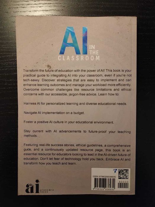 (Env. Incluído) AI in the Classroom de Vários