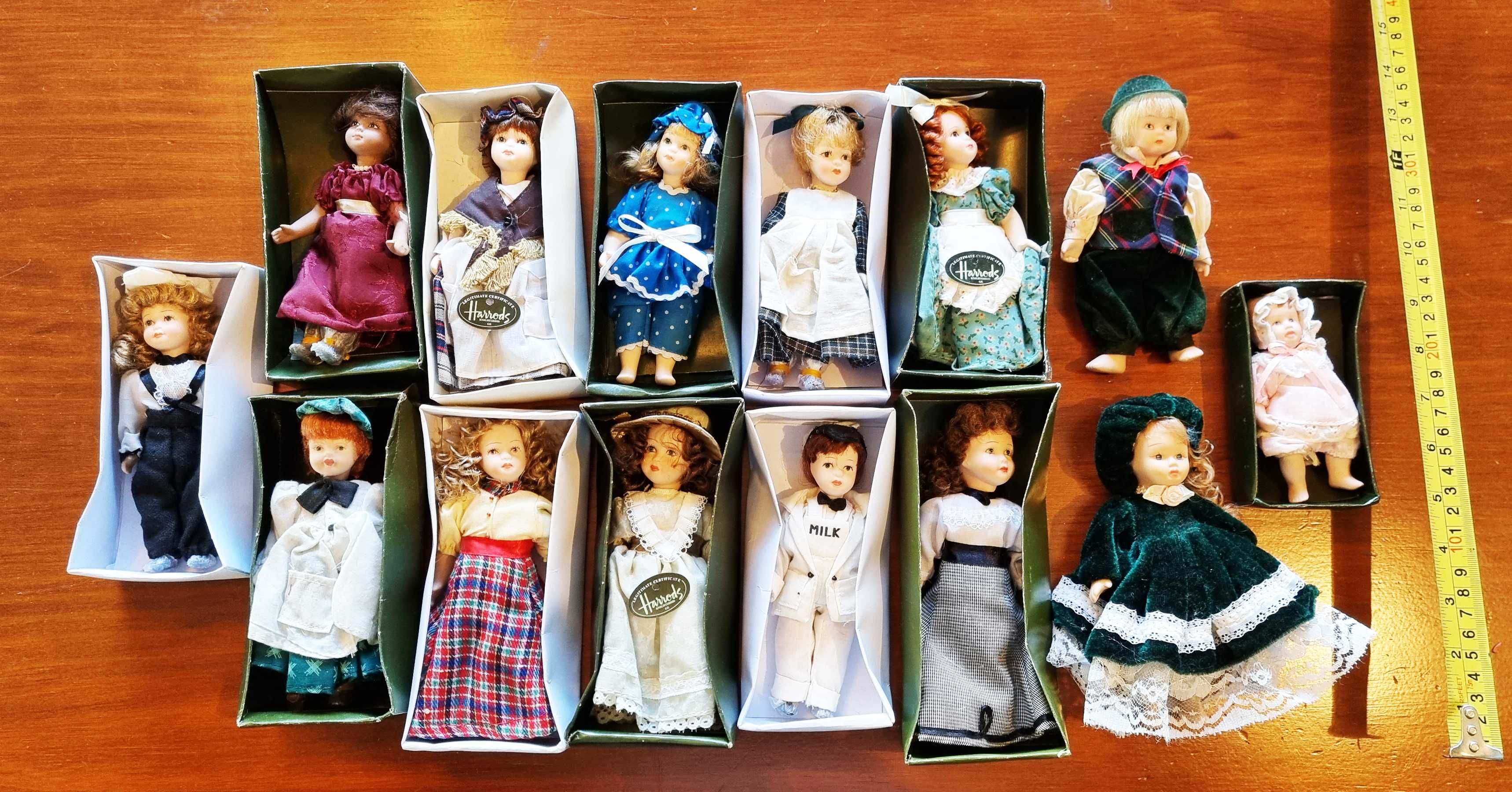 Coleção Bonecas de Porcelana Harrods