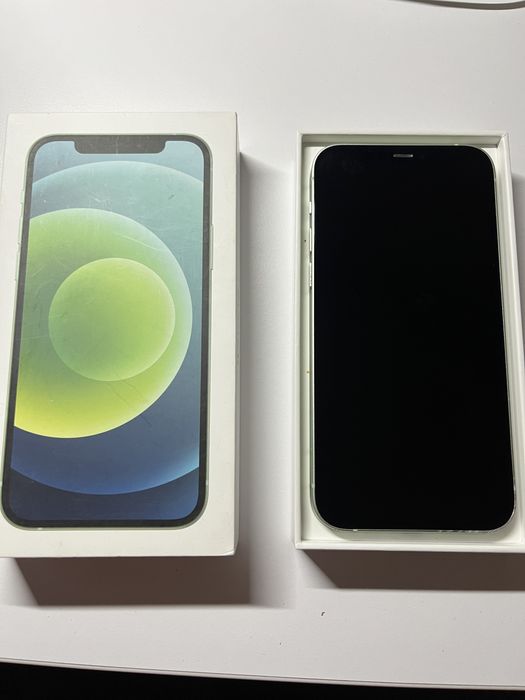 Iphone 12 87 % kondycja baterii + etui + kabel ladowania. Pełen zestaw