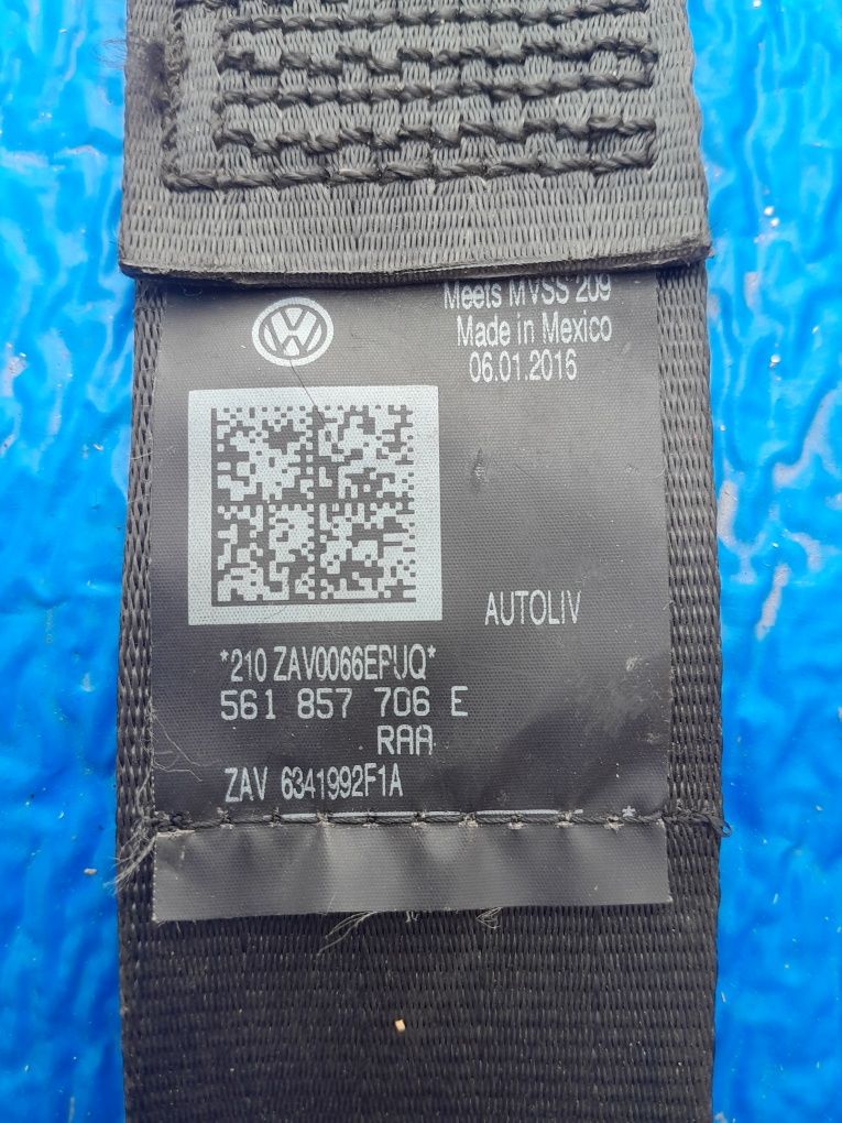 Ремни безопасности Passat b7 b8 NMS