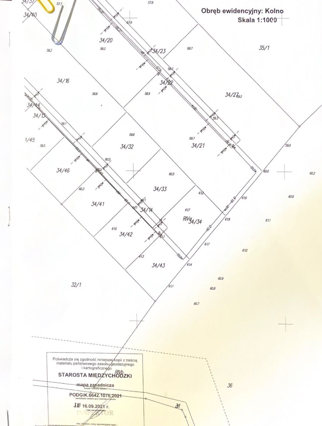 Działka 1000 m² – Kolno, Kraina 100 Jezior