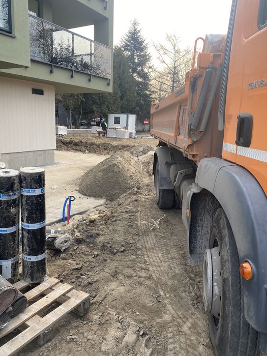 Usługi minikoparka koparka koparko ładowarka