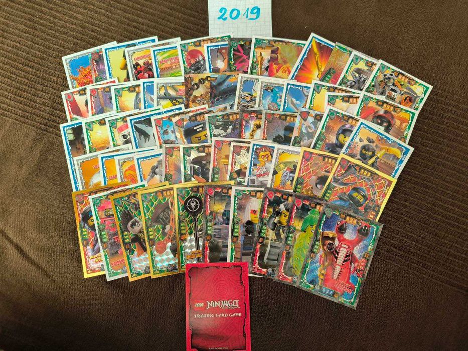 Karty Lego Ninjago - zestaw 189 kart