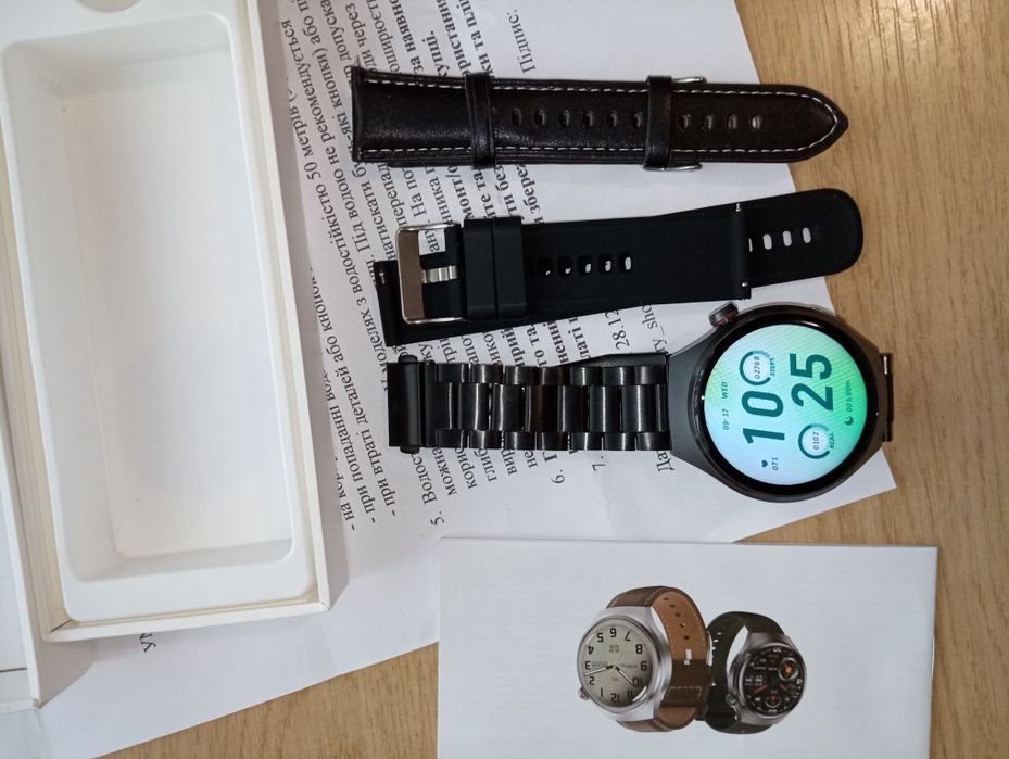 Чоловічий розумний смарт годинник з nfc. Smart watch GT4 PRO
