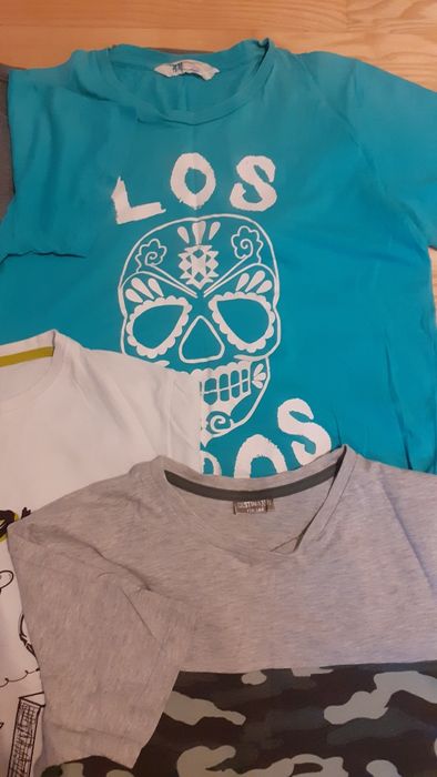 Koszulki Tshirty H&M Destination zestaw 6szt rozm.158/164