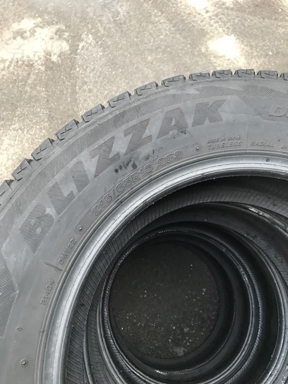 Колеса Bridgestone Blizzak DM-2  215/65/r16