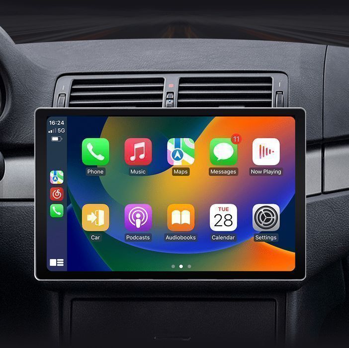 Radio nawigacja BMW 3 E46 M3 Carplay Android Auto X7 MAX 4GB
