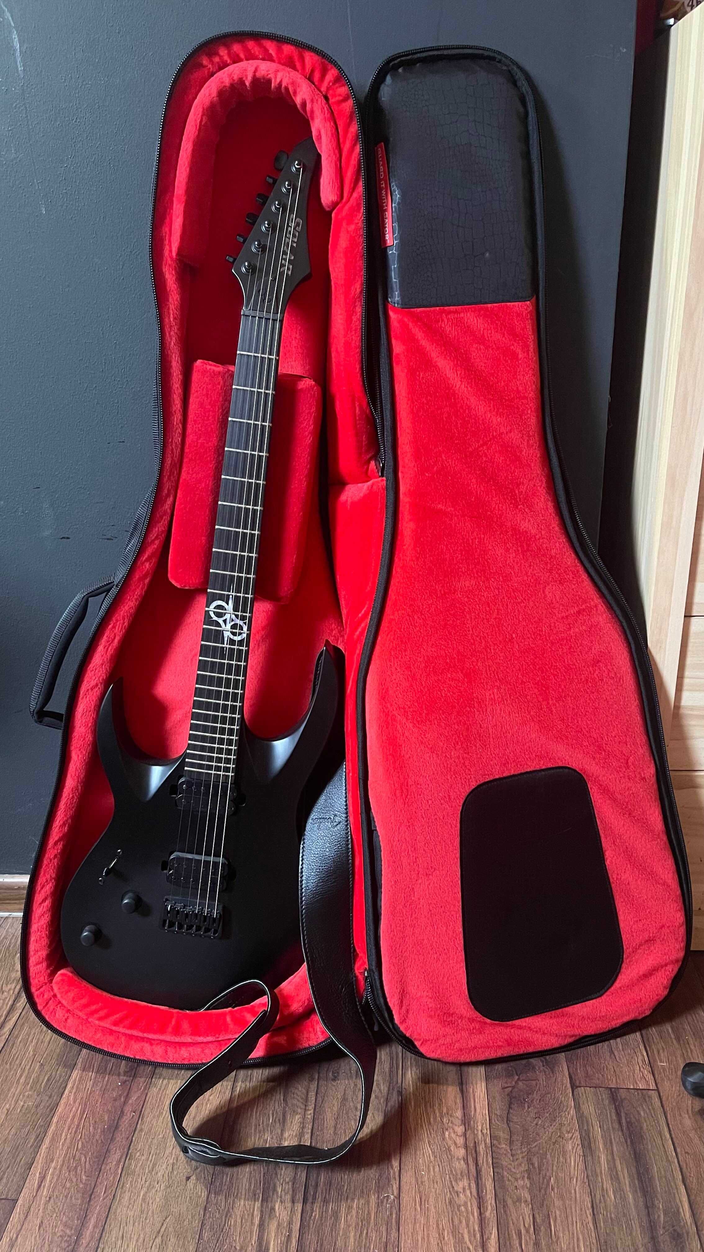 Gitara elektryczna Solar Guitars A2.6C leworęczna z pokrowcem jak nowa