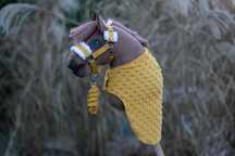 Zestaw musztardowy dla hobby horse