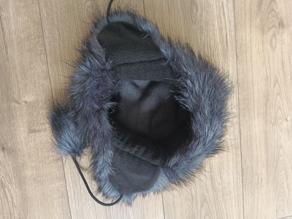 Czapka damska futrzana zimowa bardzo ciepła