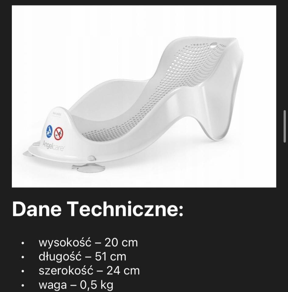 Wanienka Wanna z leżaczkiem dla dziecka