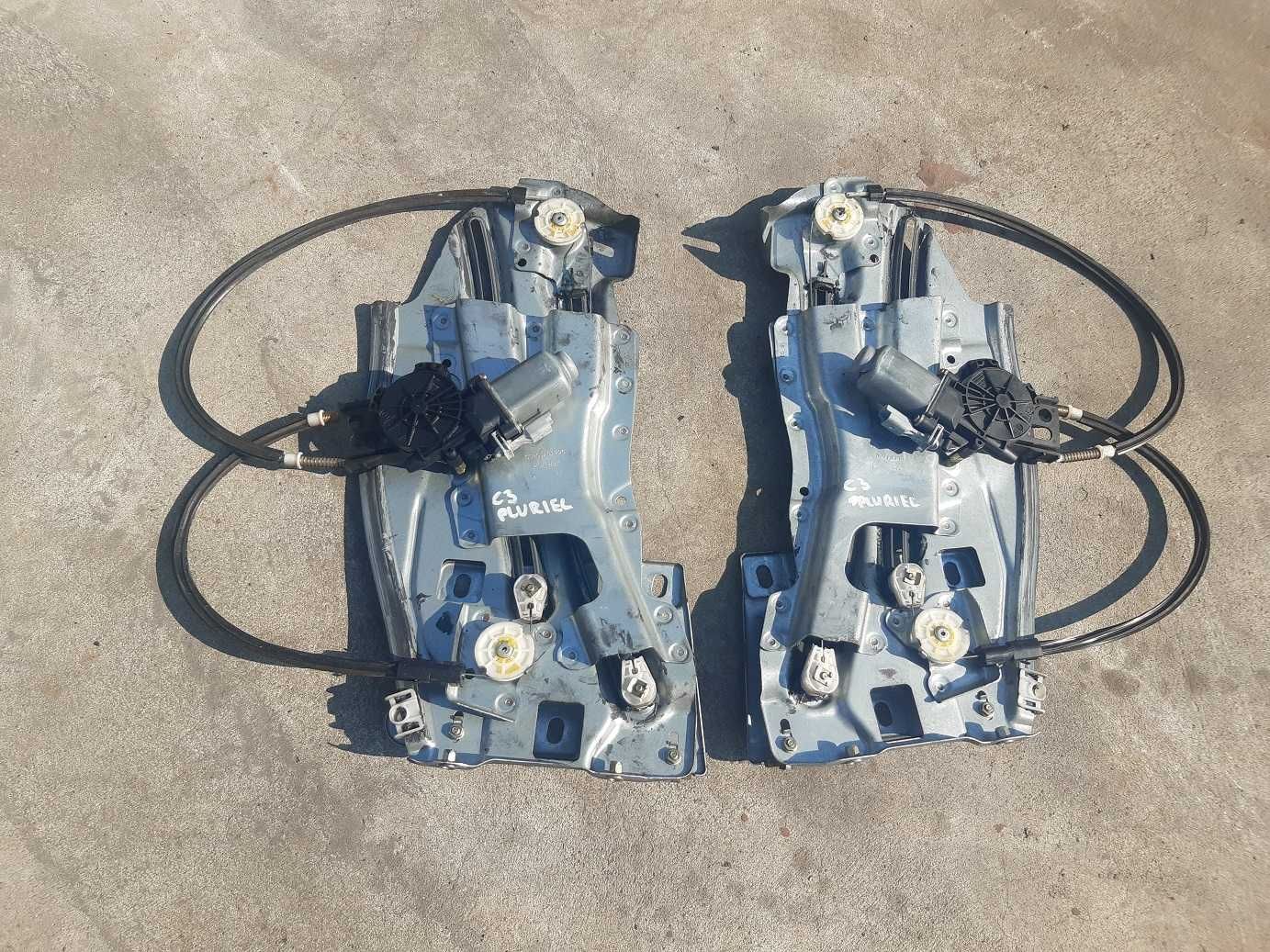 Citroen C3 Pluriel mechanizm podnoszenia podnośnik szyby lewy tył