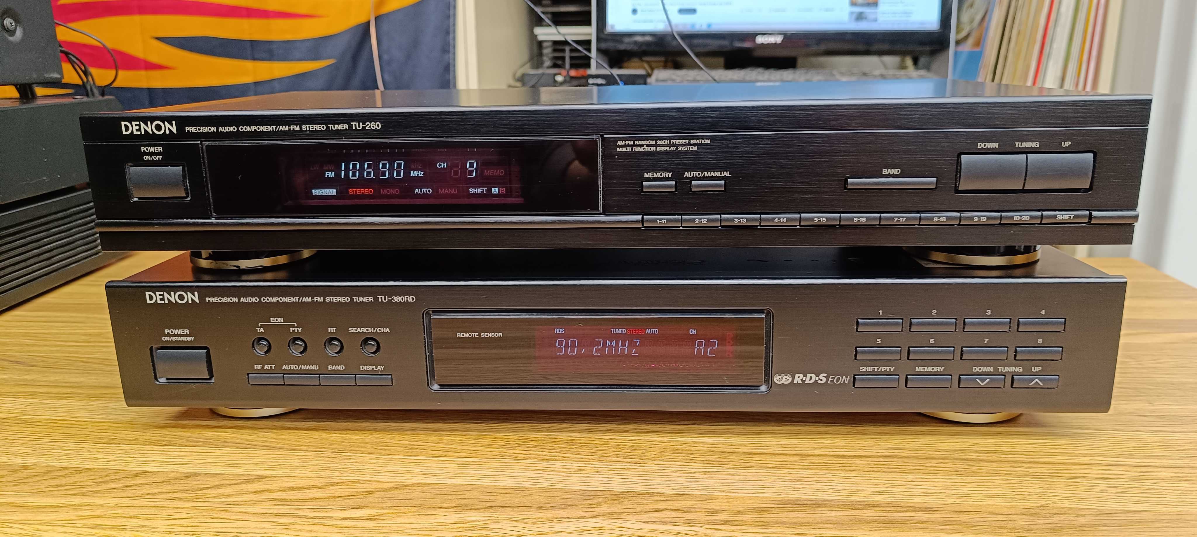 AM/FM тюнер denon tu 380 rd
