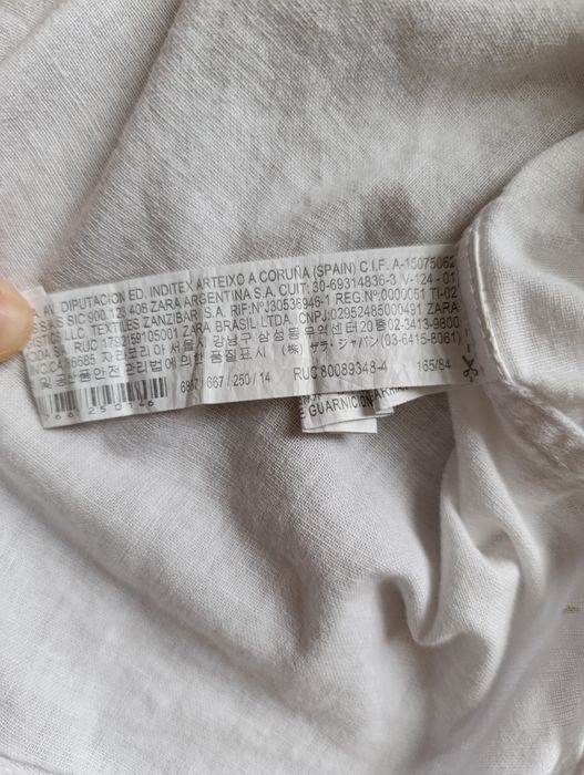 Сорочка Zara вишиванка дитяча на 10-12 років